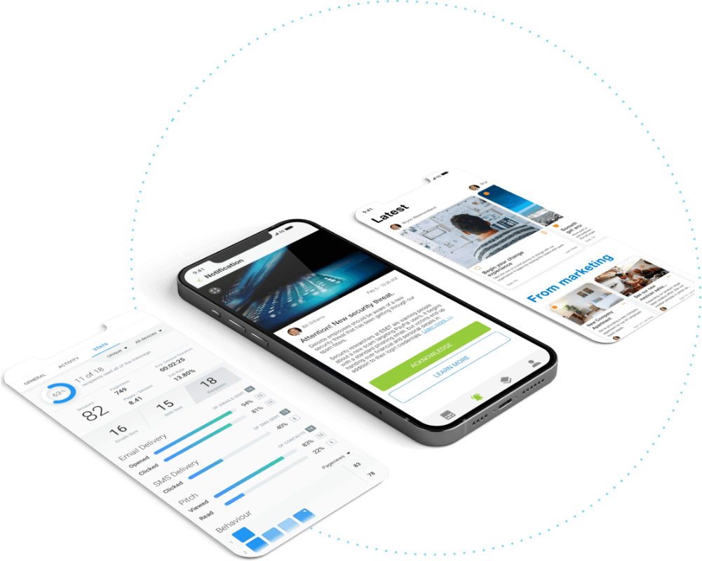 Communic8 mobile app